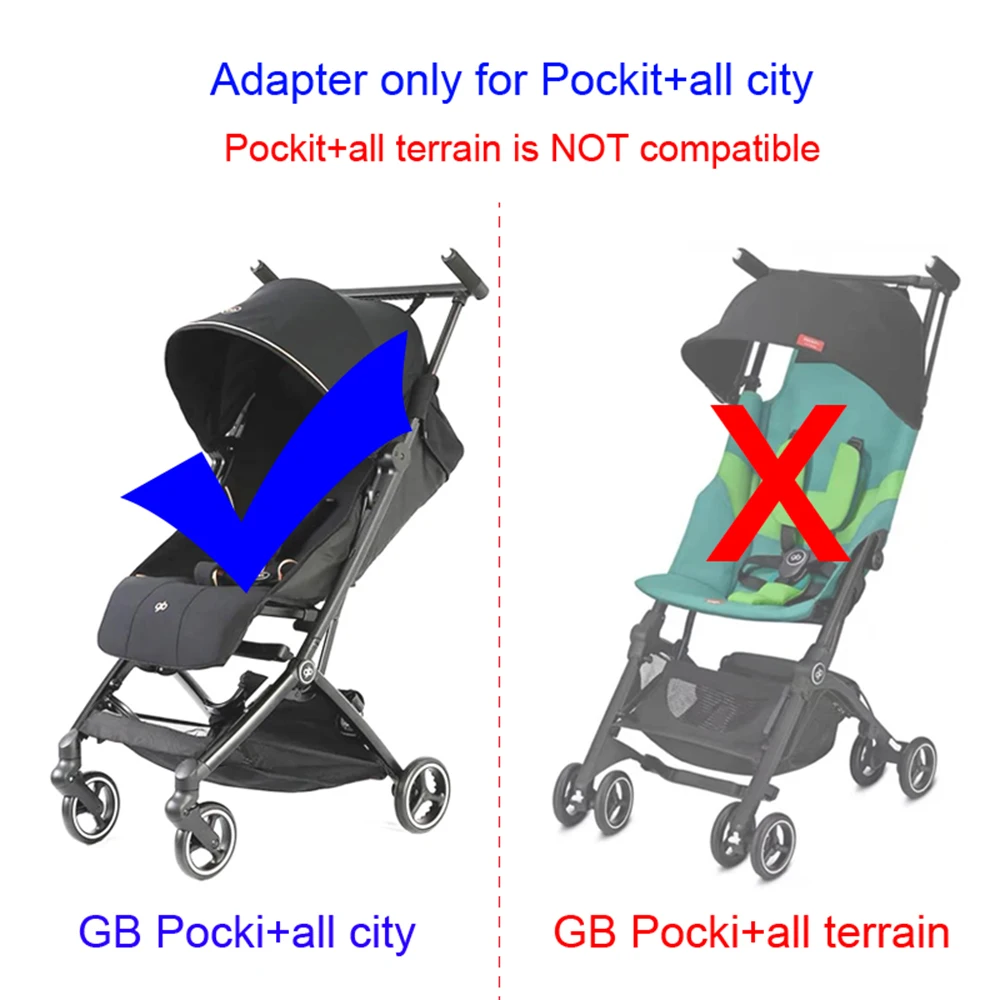 Stroller Adapter For GB Lightweight Pockit +All City Buggy Aton Cloud Q/Z Maxi Cosi Car Seat Converter Baby Pram Accessories