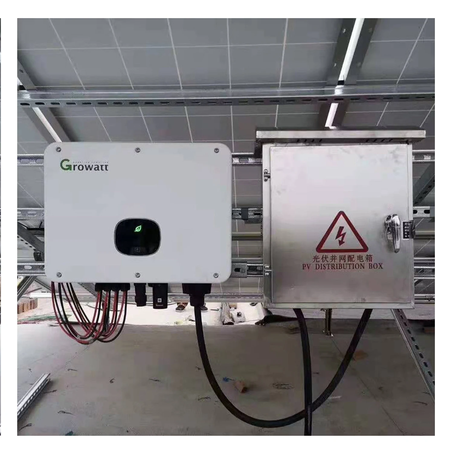 Инвертор Growatt 25 кВт, 33 кВт, 30 кВт, 35 кВт, 40 кВт, фотоэлектрический, 30 кВт, связанный на сети, 40 кВт, Pv солнечный инвертор