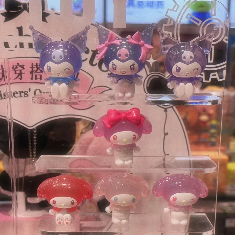 

New In Stock Genuine Sanrio Kuromi & My Melody Mini Figures Ramune Style Series Blind Box Cute Mini Figures Collectibles Gift