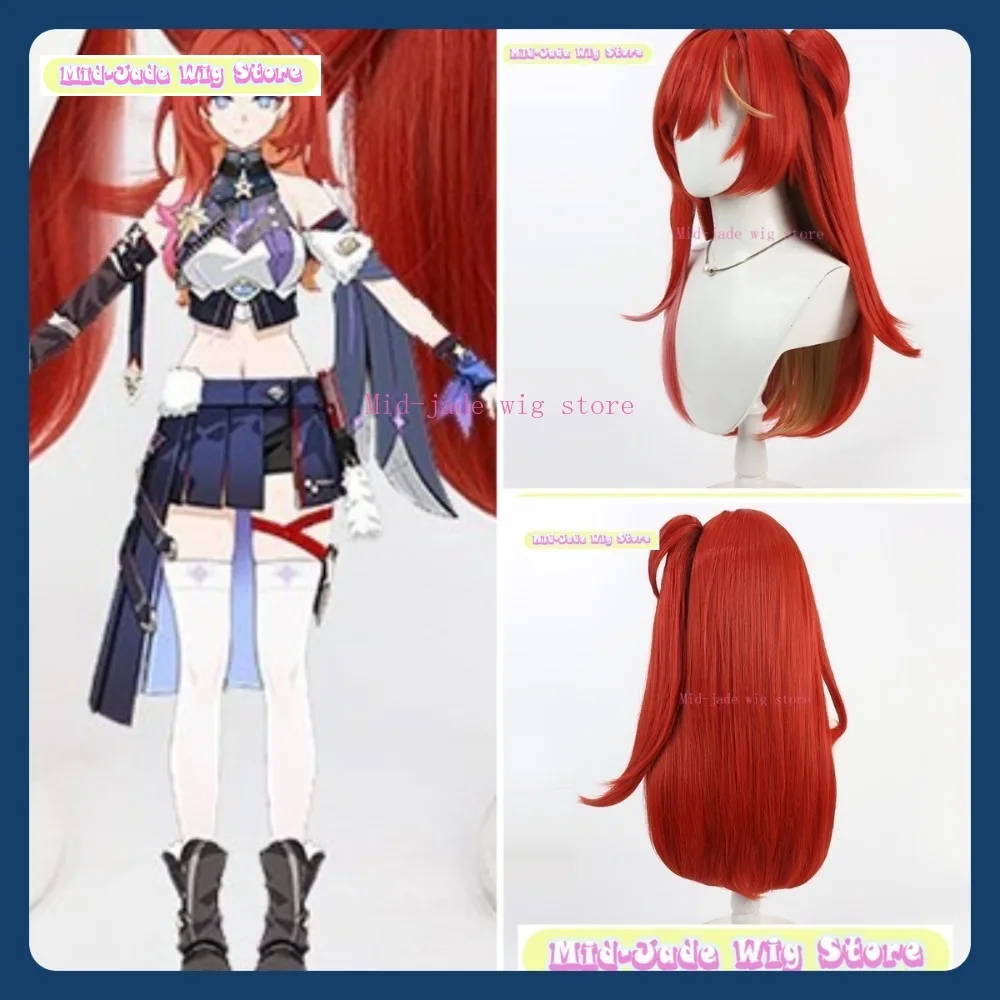 Meados de jade peruca loja honkai impacto 3rd senadina cosplay peruca anime jogo rpg cabelo sintético trajes de festa de halloween adereços