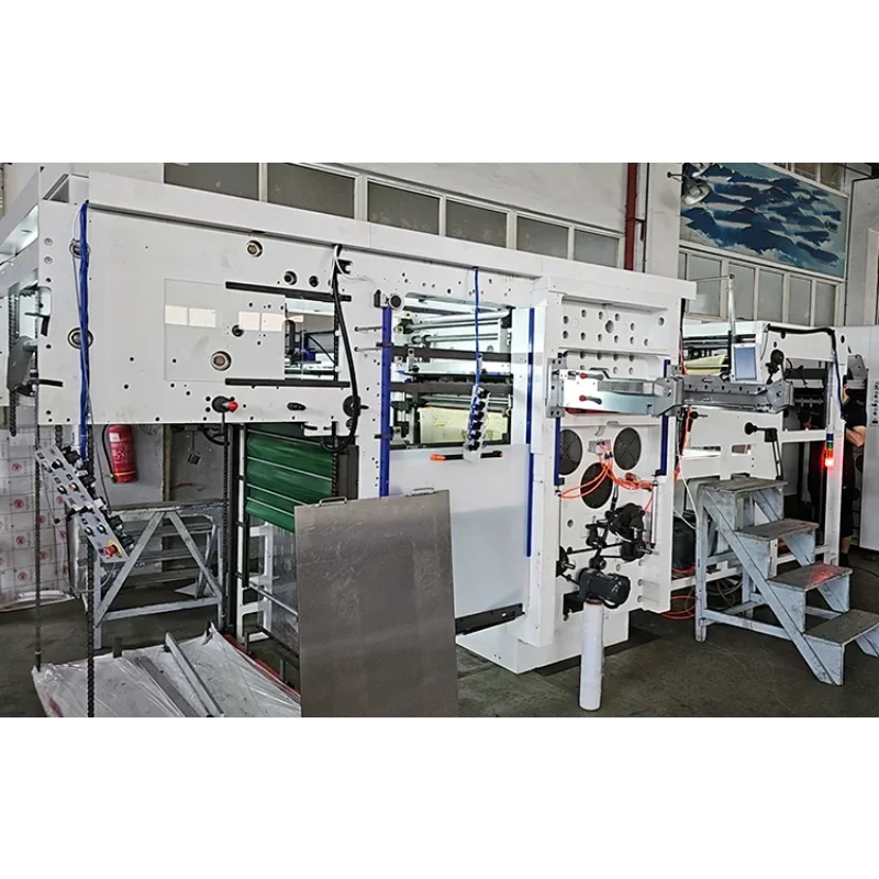 Fully Automatic Die Cutting Machine Paper Cup Making Production Line Efficiency Carton Printing Slotting Die Cutting Machine