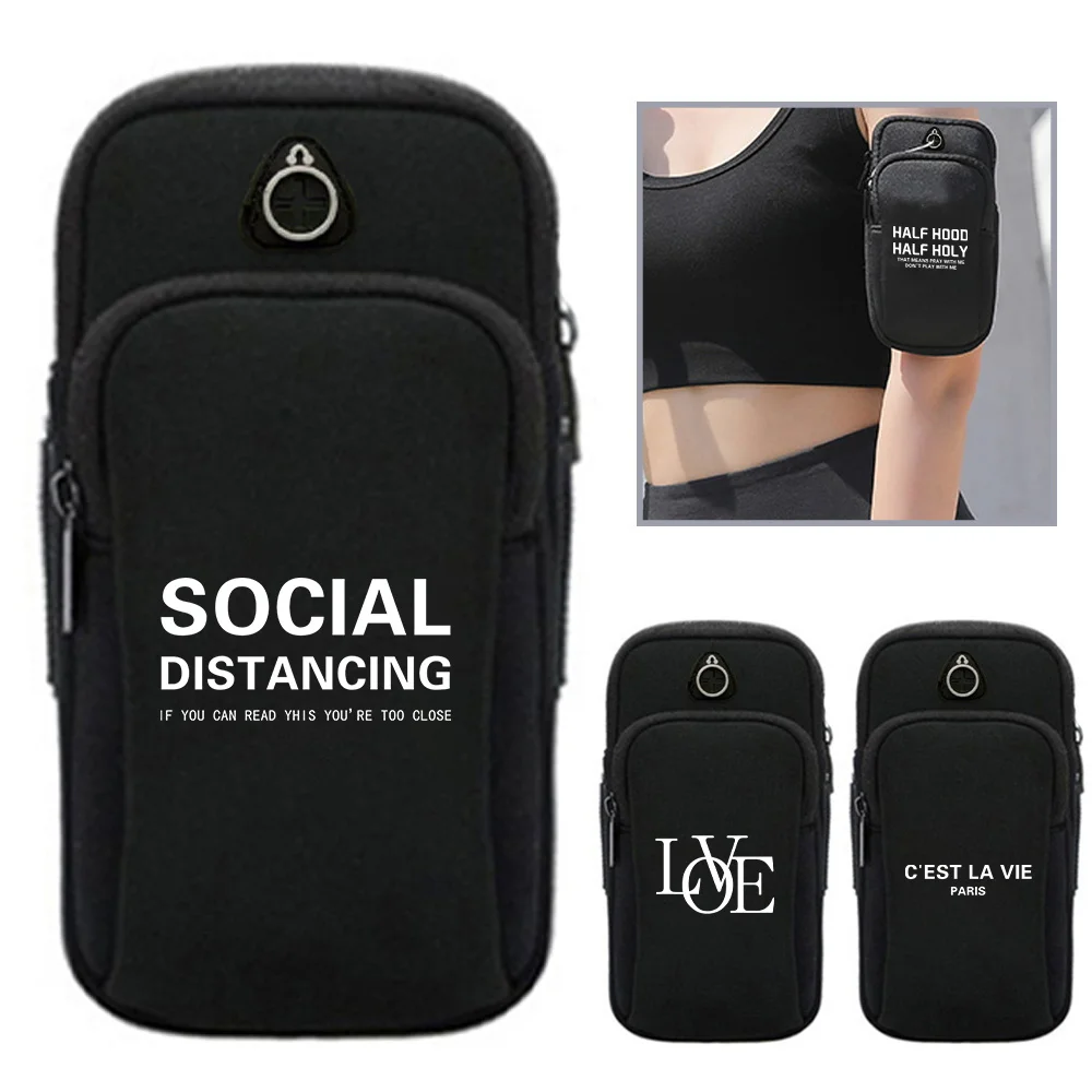 

Running Phone Armband Adjustable Armband for Phone Holder Waterproof Running Armband for Phone Stable Sports Holder