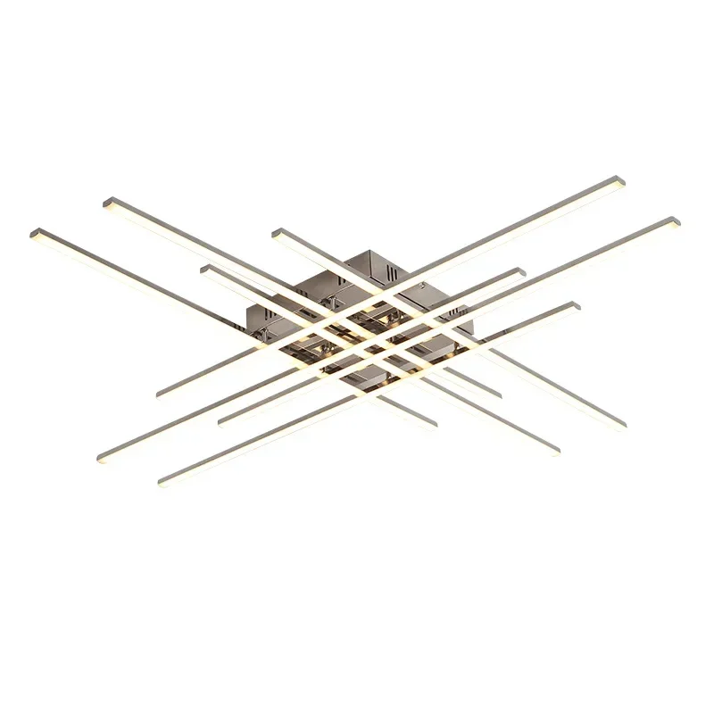 Modern Led Chandelier Lighting For Living room Bedroom Restaurant kitchen Ceiling Chandelier Chrome Plating Indoor lighting