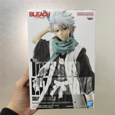 BANPRESTO BLEACH Anime SOLID AND SOULS Zaraki Kenpachi Hitsugaya Toushirou PVC Action Figures 180mm Figurine Toys