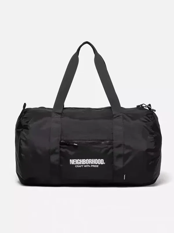 nbhd-classic-ripstop-nylon-boston-bag-compressible-waterproof-portable-hand‑carry-tote-for-short-trips