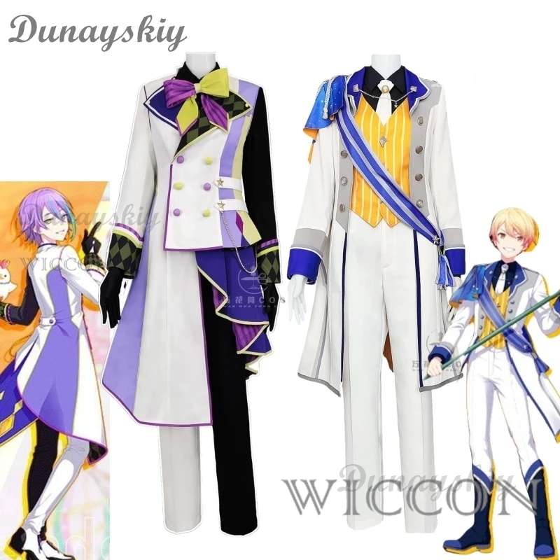 3th Kamishiro Rui Cosplay Anime Color Stage Project Stage TENMA TSUKASA Cosplay uniforme peluca fiesta de Halloween nuevo atuendo para hombres