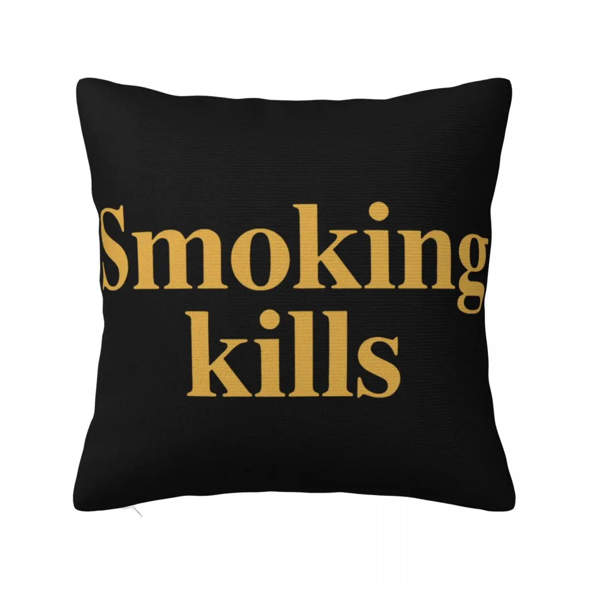 T Smoking Kills Fr2 Size L Any Logo Simple Good Quality Tops New Design Classic Vacation Halloween Basic Pillow Case