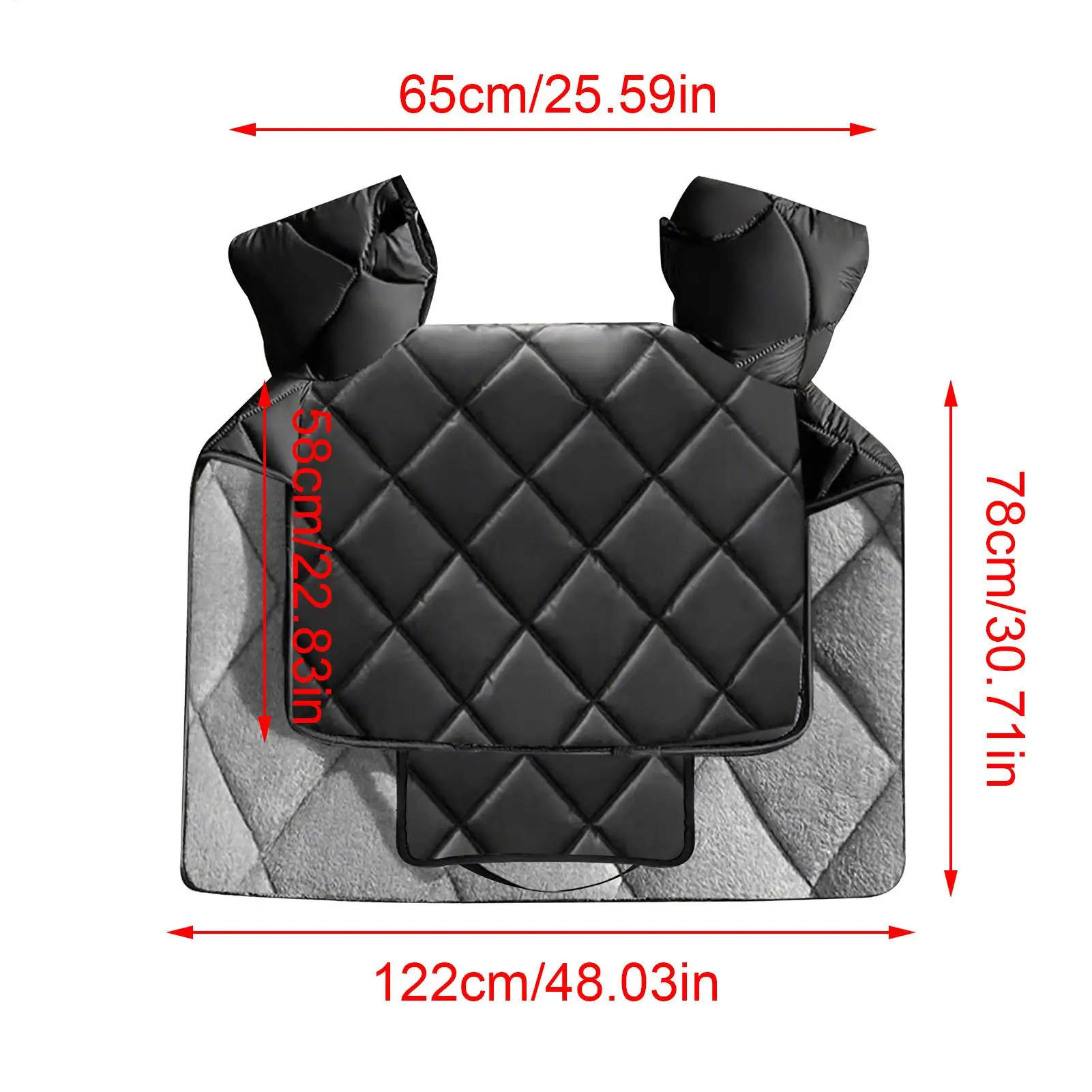 Windproof Leg Cover For Motorcycle Plush Lining PU Leather Windproof Protector Electric Bike Winter Warm Cover For Men Women