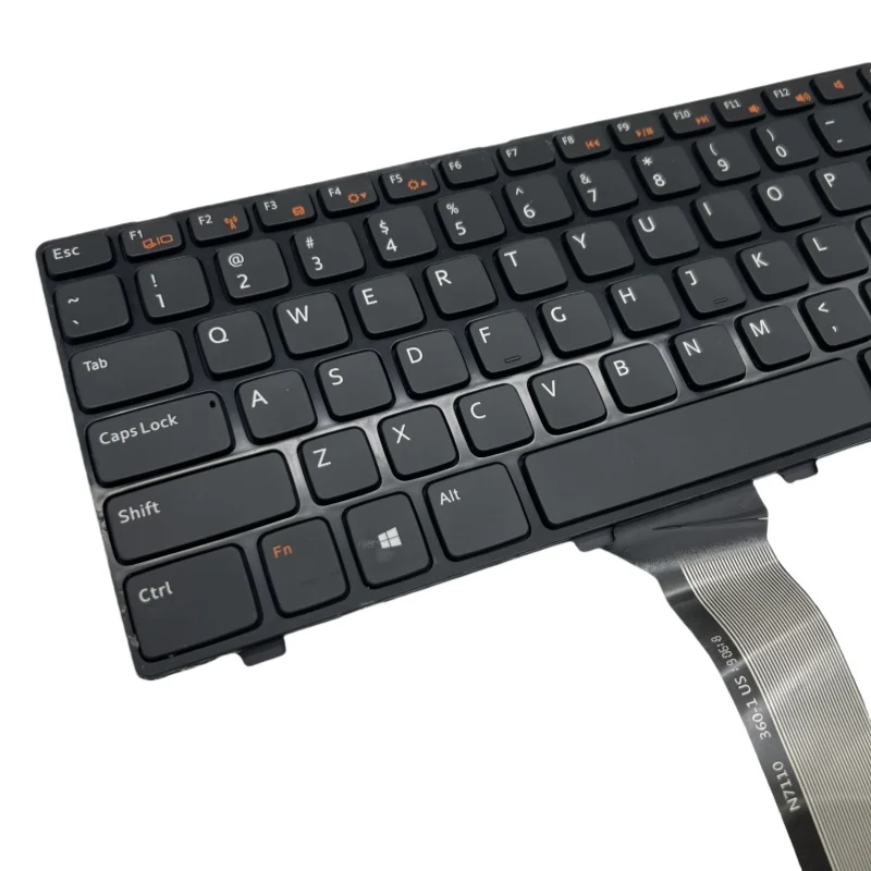 For DELL inspiron 17R N7110 XPS 17 L701X L702X 5720 7720 Vostro 3750 v3750 US backlit notebook keyboard with frame