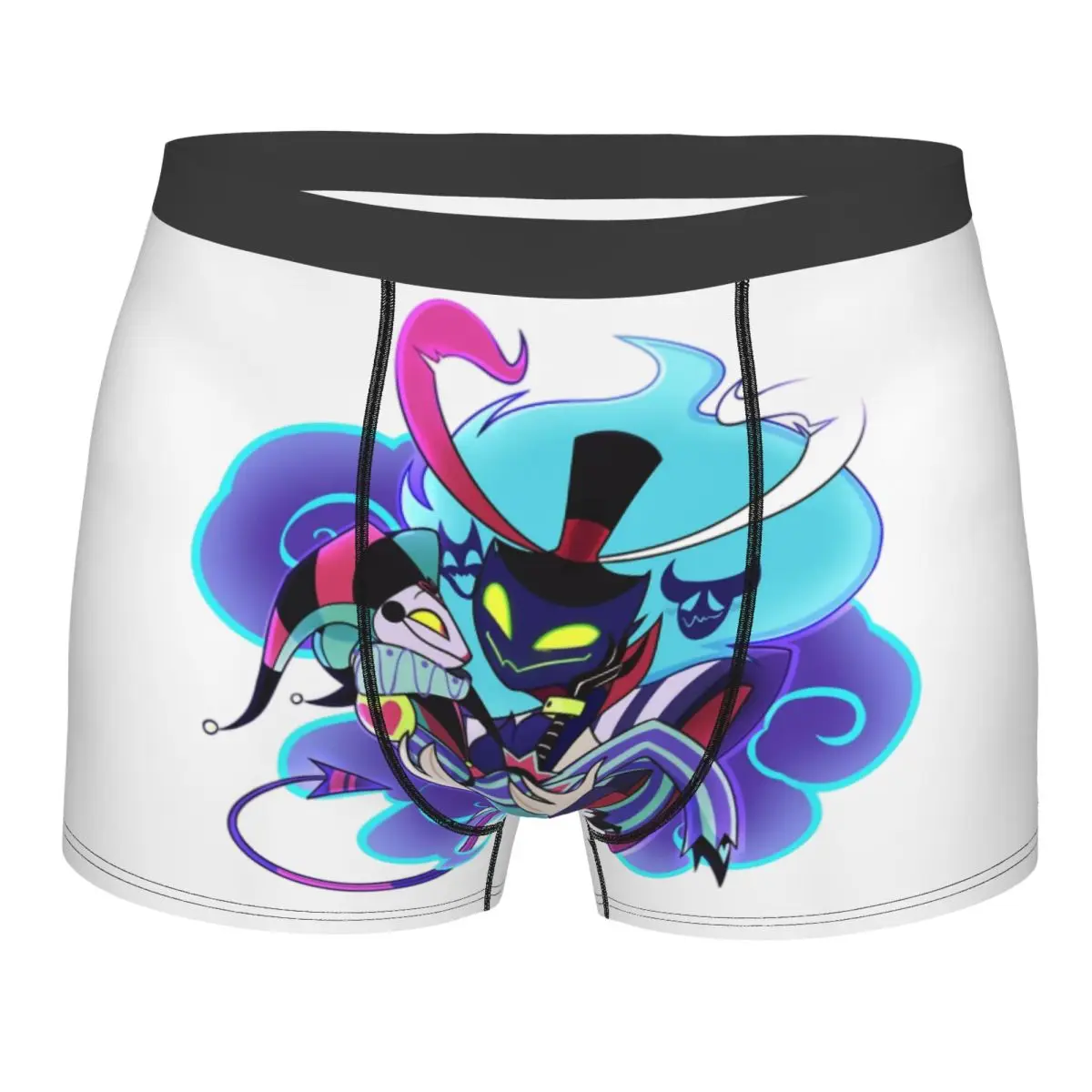 

Custom Helluva Boss Fizzarolli Underwear Men Stretch Boxer Briefs
