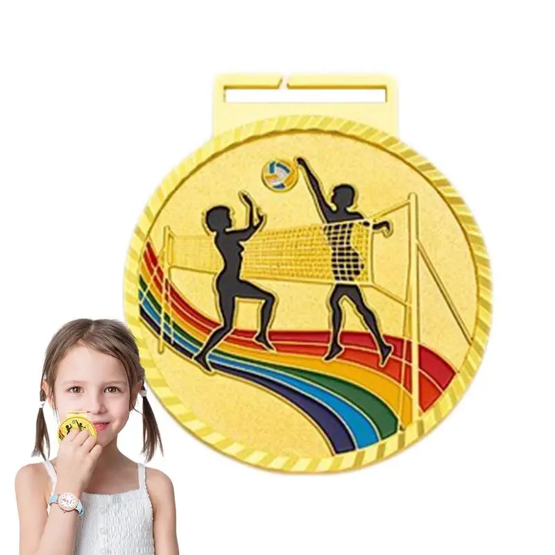 

Gold Medals For Kids Gold Zinc Alloy Glossy Race Award Medals Impressive Multifunctional Decorative Awarding Supplies For School