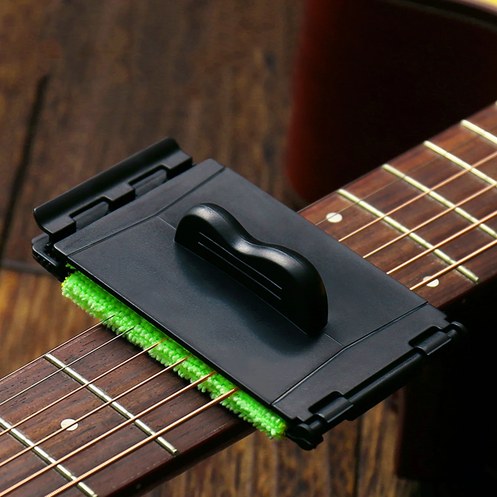 

2 Pcs Guitar String Cleaner Maintenance Tool Fine Fabric Long Lasting Efficient Fretboard Wiping Cloth Bass Supplies