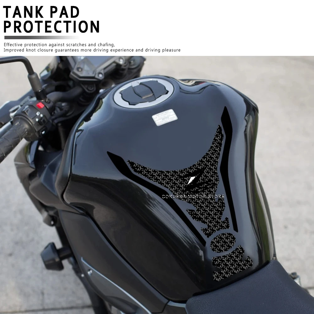 

For Kawasaki Z900 Z 900 Motorcycle Fuel Tank Sticker Protection Sticker Decal Knee Pad Sticker