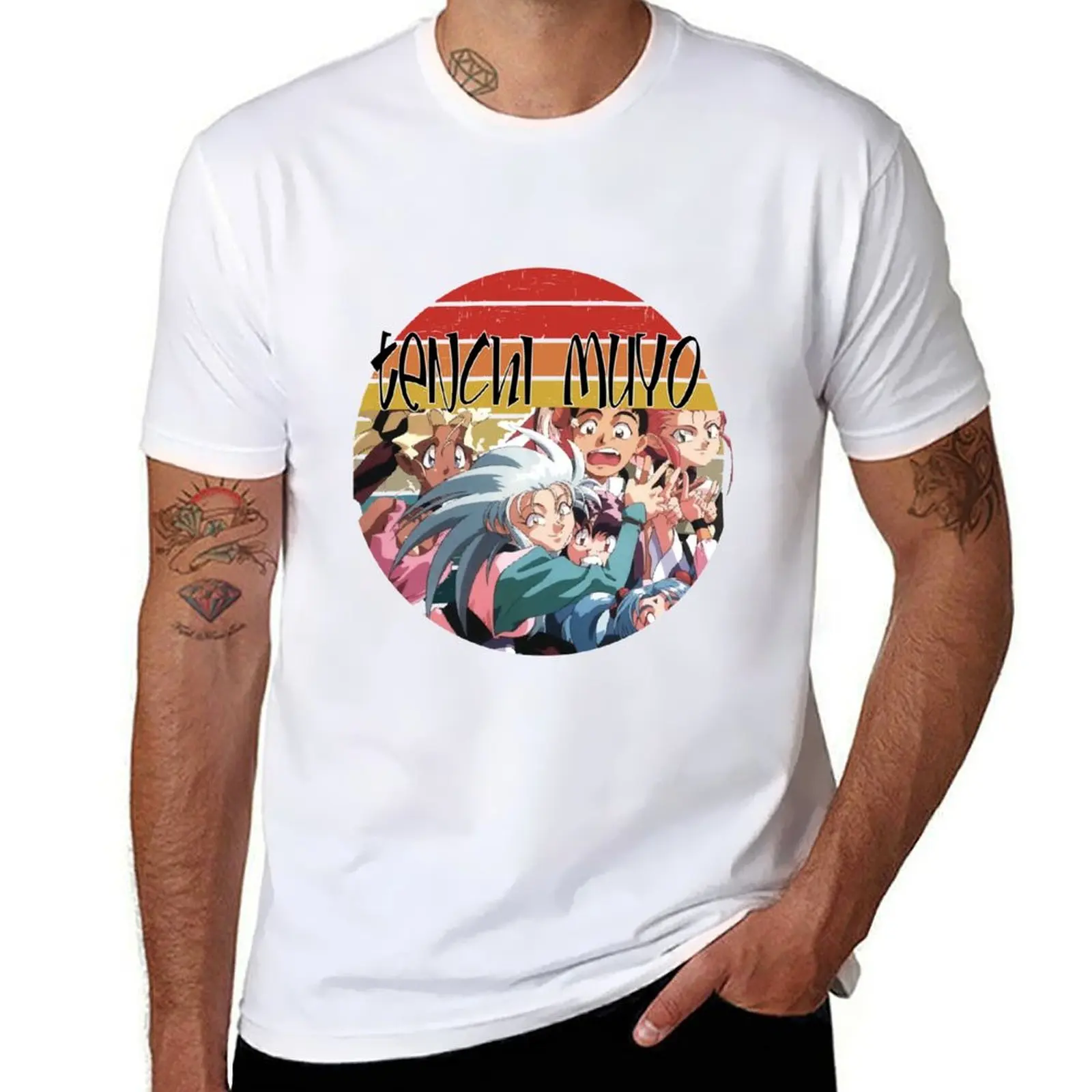 

Tenchi Muyo Vintage - Vaporwave Ryoko T-Shirt cotton t shirt pack mens graphic t shirts T-Shirt