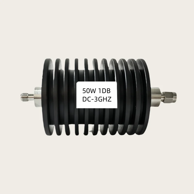 50W SMA Coaxial Attenuator DC-4GHz/3GHz 1-50dB Range High-Quality RF Component for Precision Control in Wireless Systems