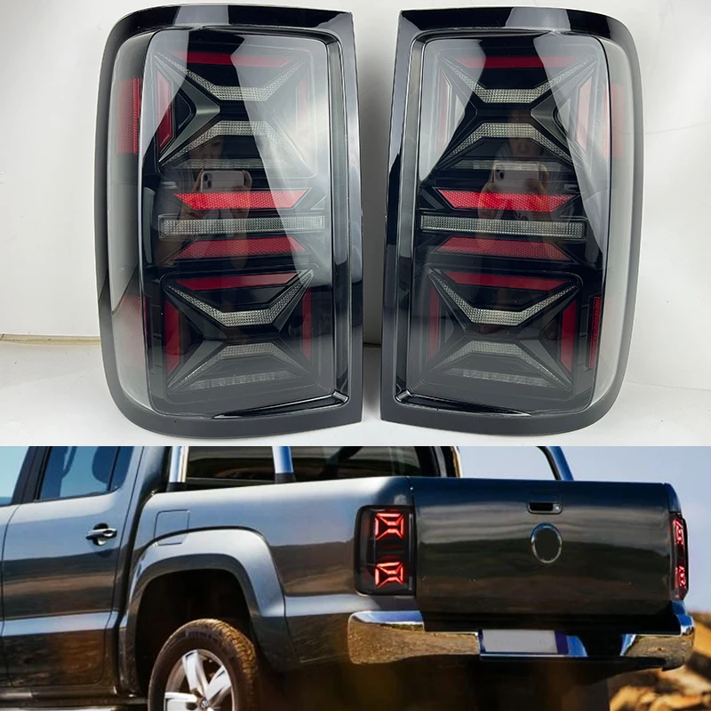 

New design For Vw Amarok V6 2008-2020 Led Light Rear Light With Turn Signal Strobe Reversing Light Pickup Truck