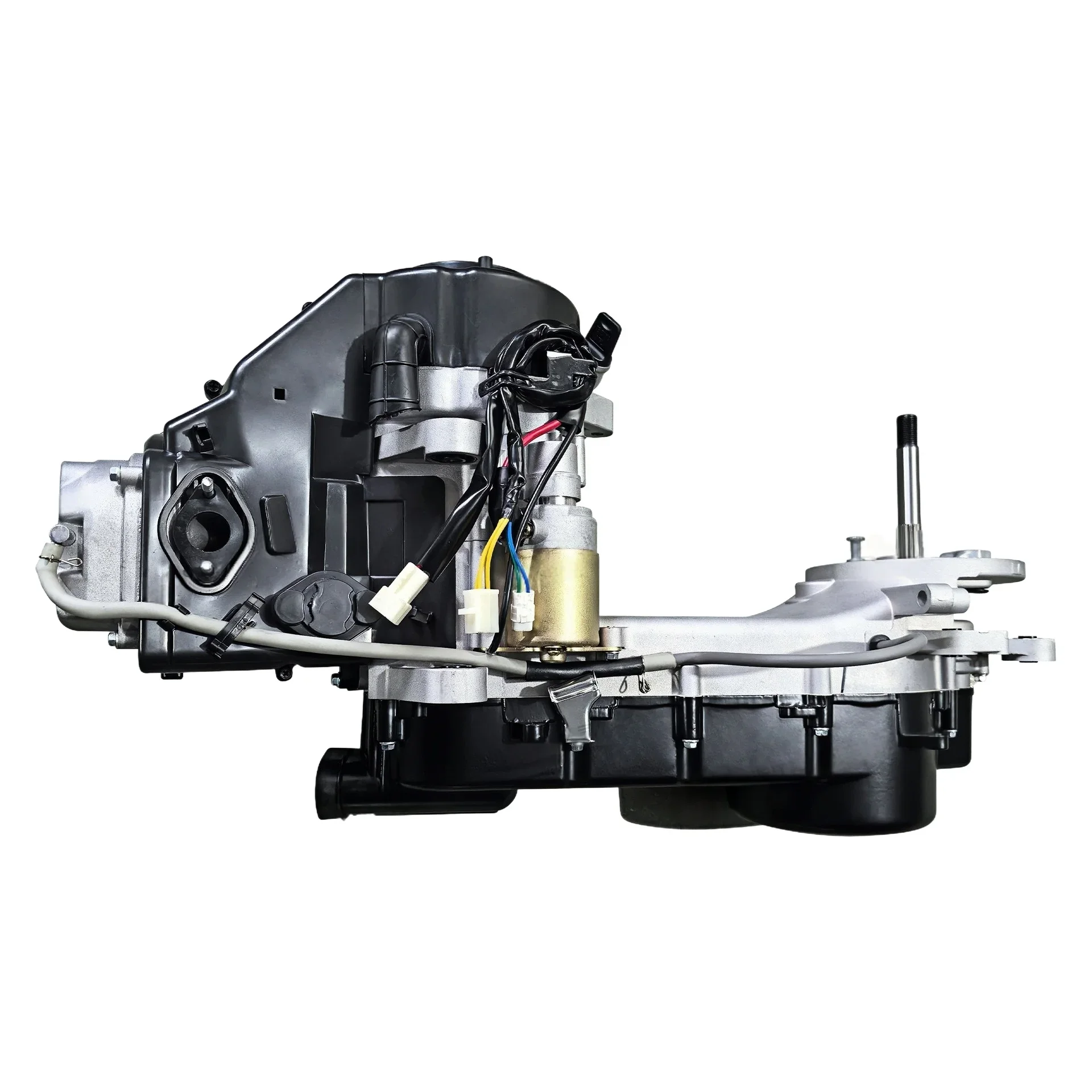 Complete GY6 150cc Engine Assembly, Long Case 4-Stroke with CDI for Motorcycle