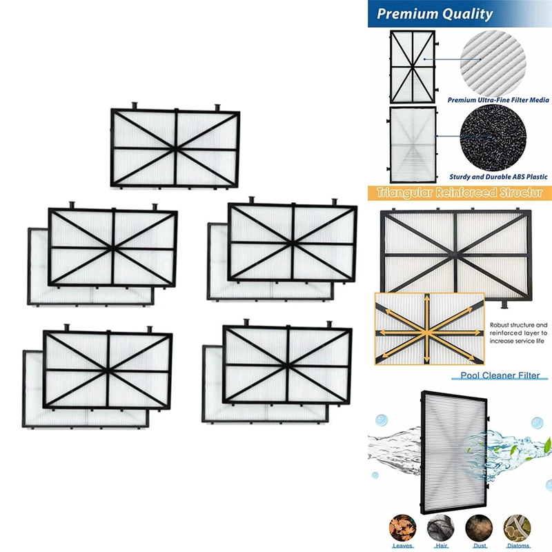 AB34-For Dolphin M400 M500 Ultra-Fine Filter Elements Pool Cleaner Filter Nautilus CC Plus 9991432-R4 Pool Filter