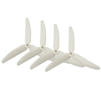 4 Pieces 3-leaf Propeller Prop for Hubsan X4 H502S H502E Accessory Green