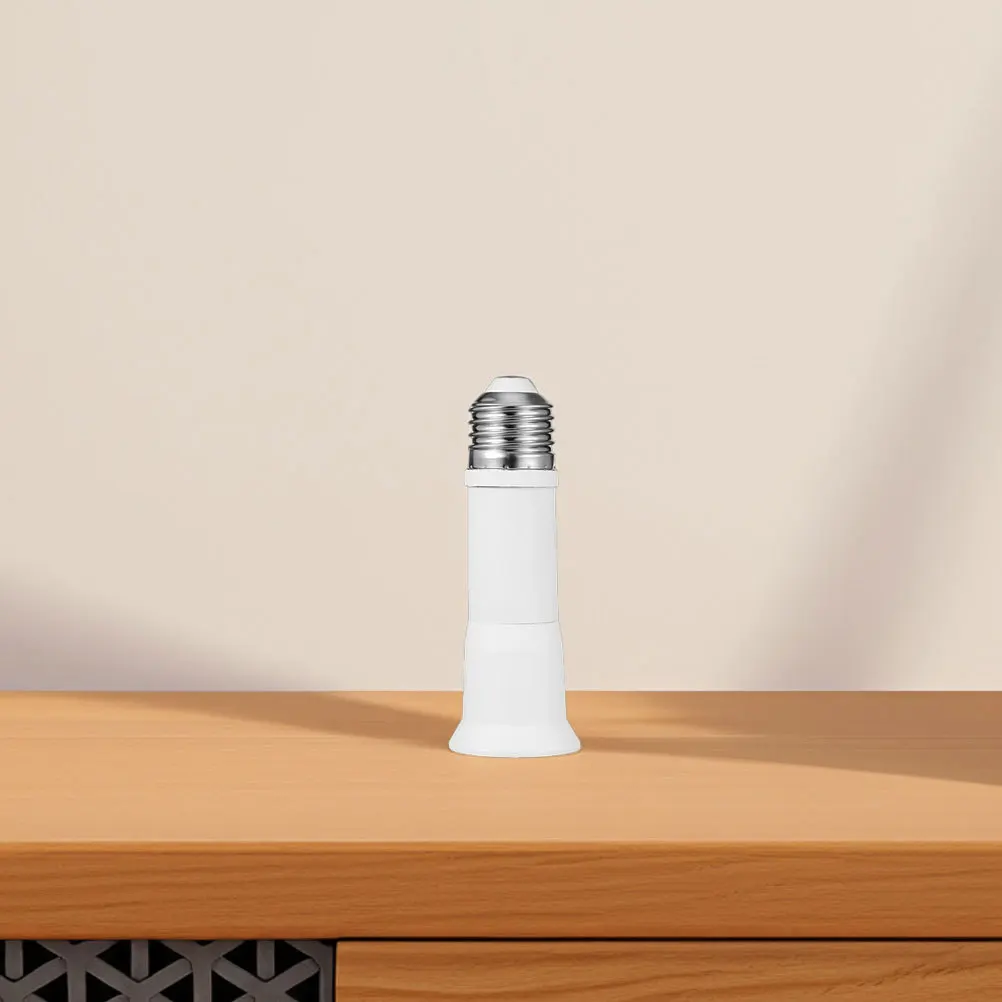 E27 إلى E27 قابل للتعديل طول محول مأخذ التوصيل لمبة موسع سهلة التركيب حامل مصباح الإضاءة المنزلية محول #3