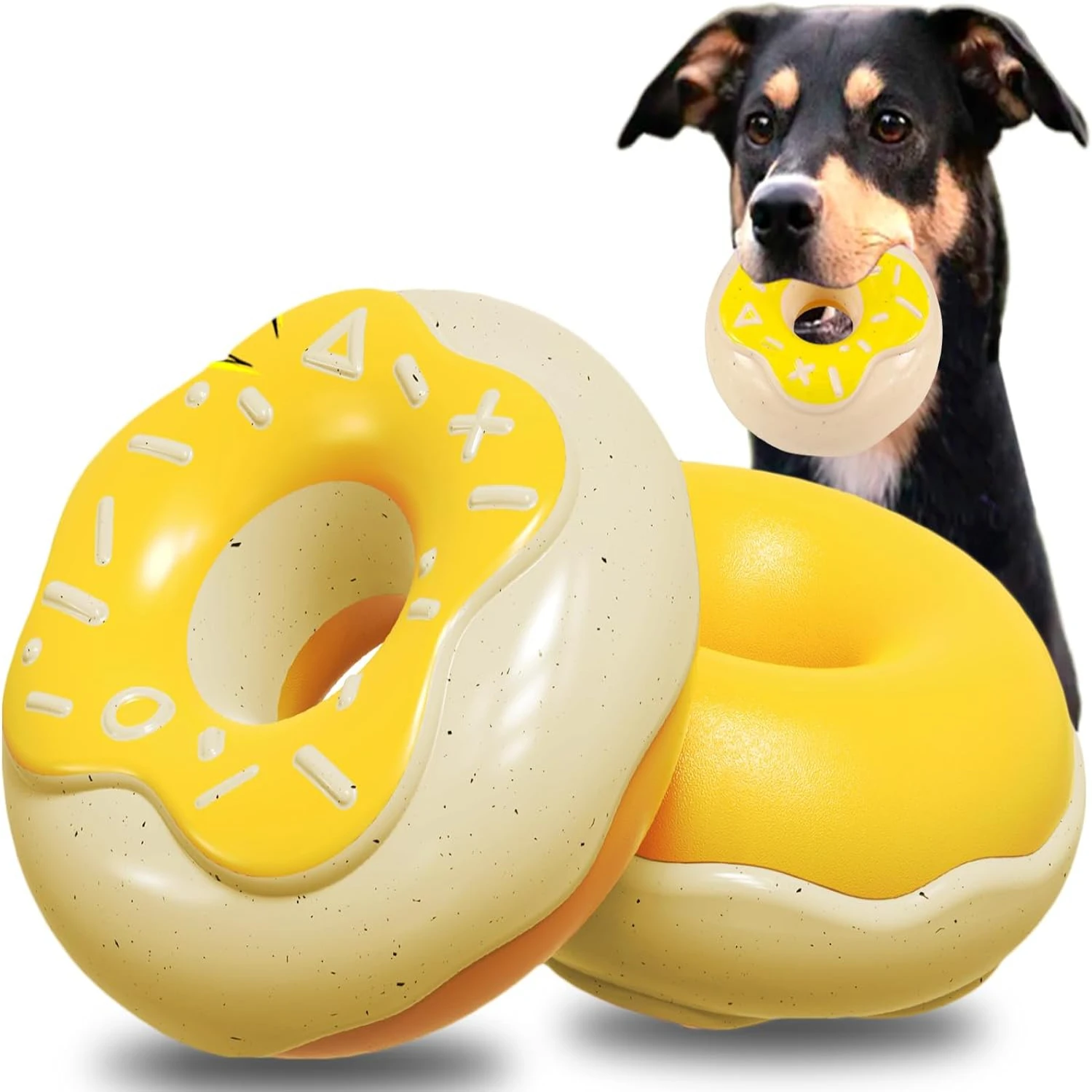 Invest in durable, long-lasting, and high-quality Luffy's milk-flavored dog toy for aggressive chewers. This engaging and tough