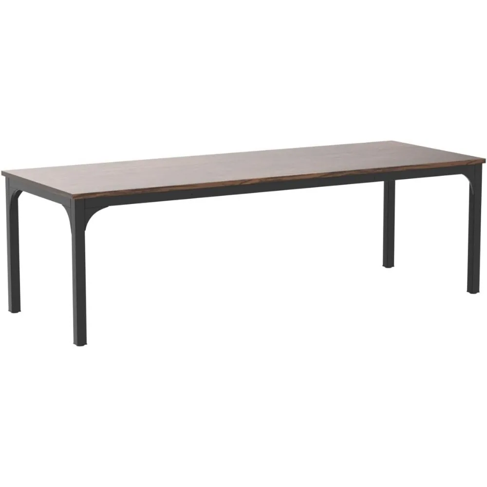 6,5FT vergadertafel, 78,7 inch rechthoekige vergaderinaragertafel, grote zakelijke tafels voor 6-8 personen (alleen tafel)