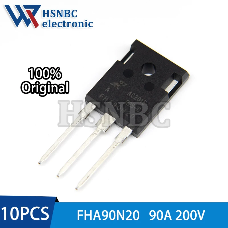 

10PCS FHA90N20 90N20 FHA90N20A TO-247 90A 200V N-channel Power MOSFET Transistor 100% New Original