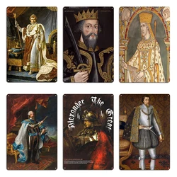 Alexanders The Great Metal Sign Retro Wall Decor Pub Printing Printing Kingdom of Macedonia Alexanders Tin Sign Poster