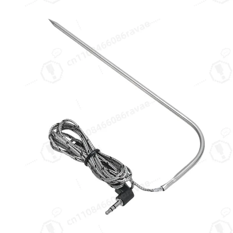 pt1000-高温肉用温度プローブ抵抗センサーペレットウッドチップグリル温度プローブバーベキュースモーカー交換用アクセサリー