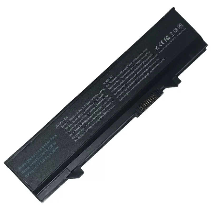 New E5400 11.1V 58Wh 5200mAh Laptop Battery for Dell Latitude E5500 E5410 E5510 KM668 KM742 KM752 KM760 KM970 MT186 MT187 MT196