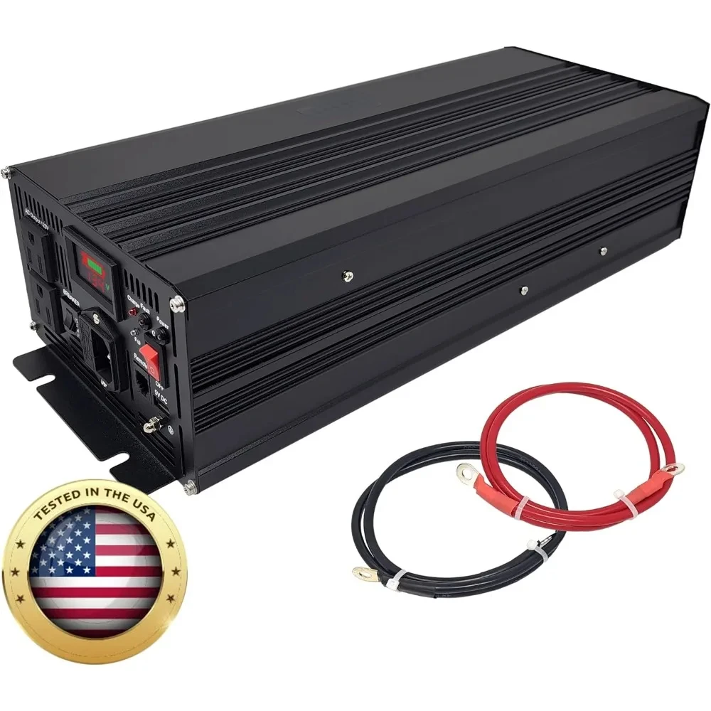 

2000W Sump Pump Battery Backup System, Superior Home Silent Sump Pump Backup Power Supply with Intelligent Cooling