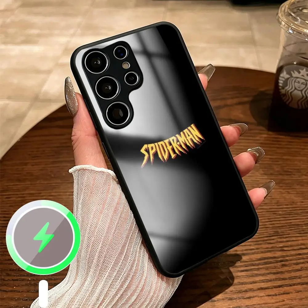 Cool power fashion Spider Phone Case For Samsung S26 S25 S24 S23 S22 S21 Plus Ultra Fold A Glass Magnetic Case view 4
