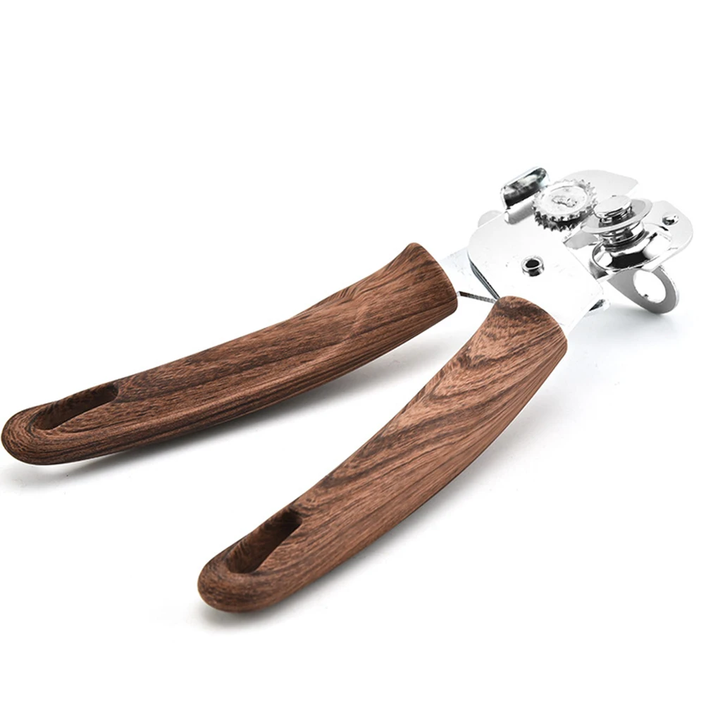 

Manual Can Opener Stainless Steel Gadgets Camping Household Travel Bars Bottle Tin Opener Easy Use Compact Size