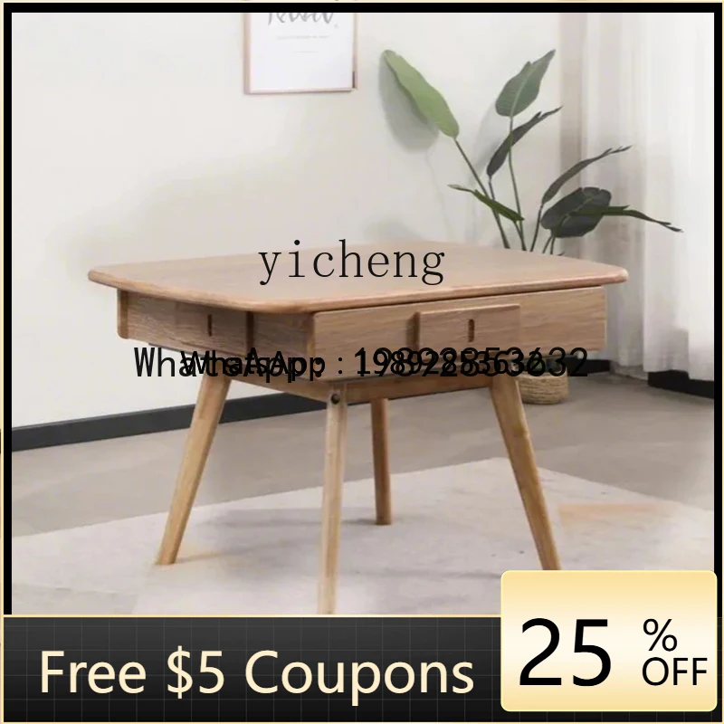 

Автоматический обеденный стол для дома, многофункциональный, из массива дерева, для маджонга, простой, для небольшой квартиры, с функцией бесшумной работы.