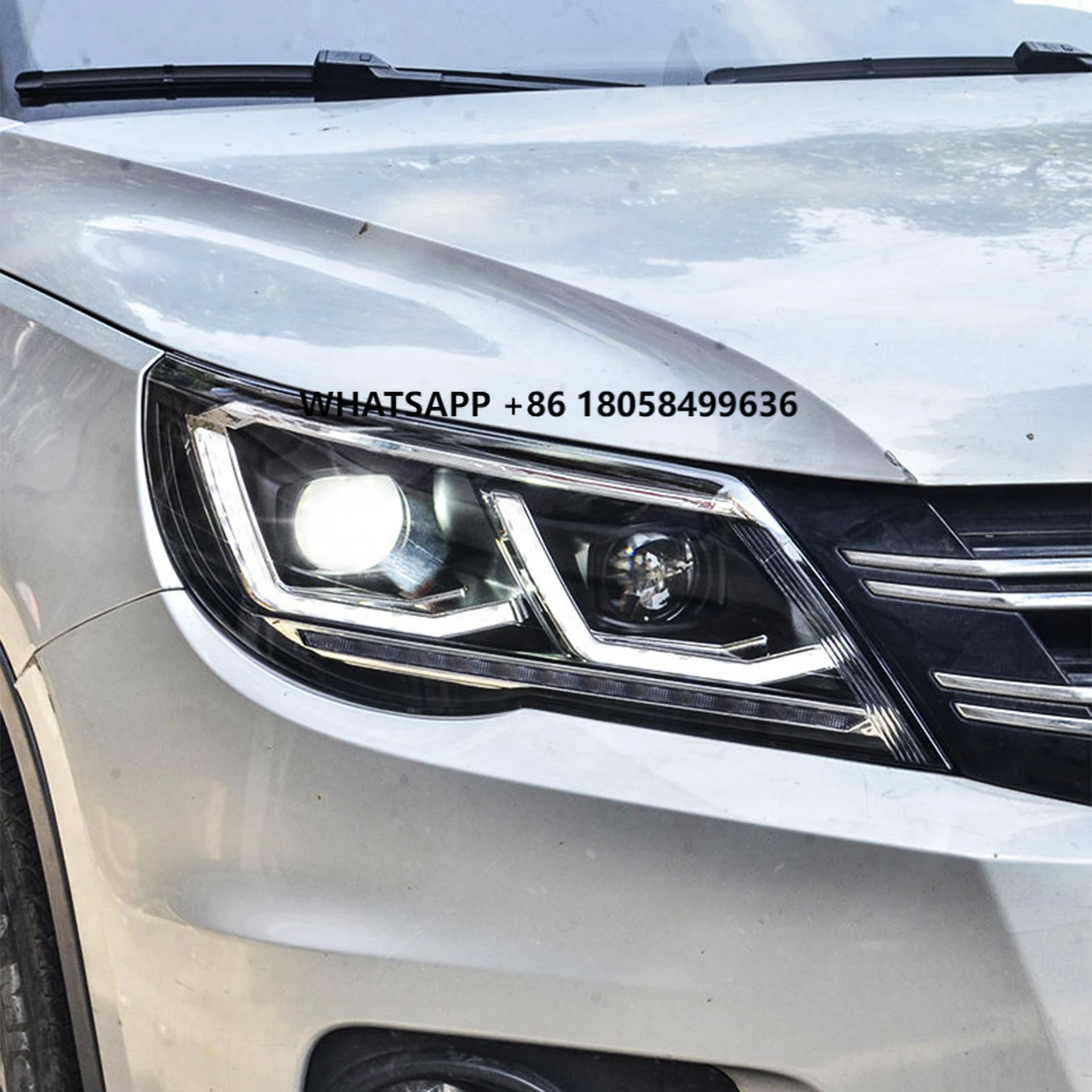 

Factory Led Headlight for 2010-2012 Volkswagn Tiguan Upgrade New Tiguan X Led Projector Len DRL Signal HeadLamp Assembly