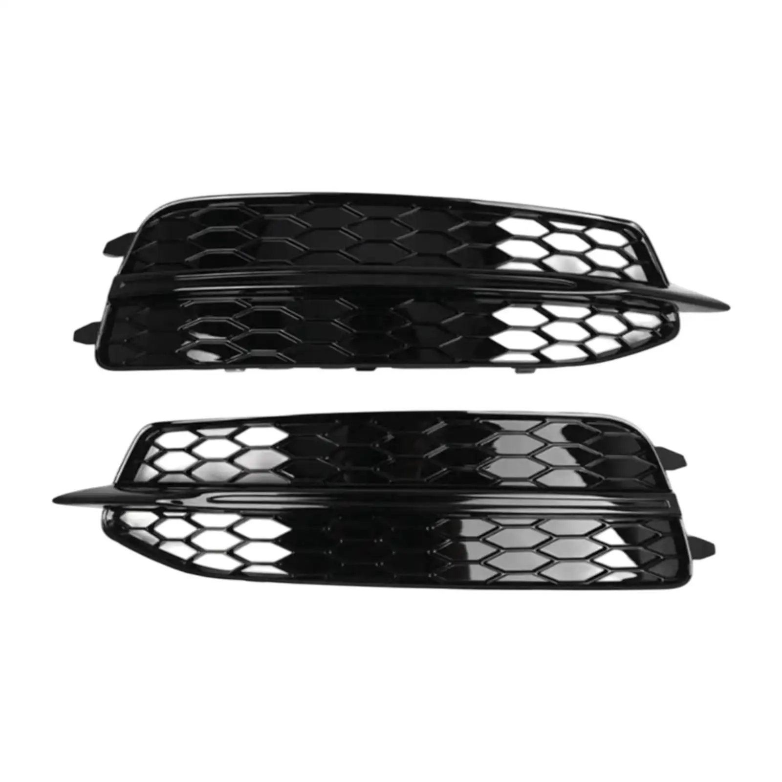 

1 Pair 4G0807681D Practical Front Bumper Lower Grilles for Audi A6 C7