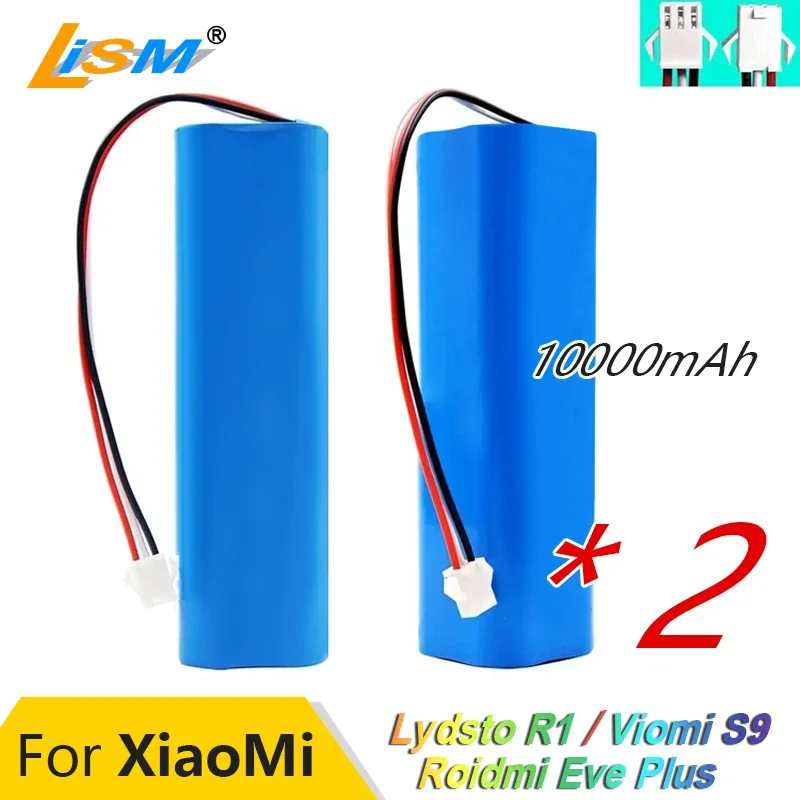 For XiaoMi Viomi S9 Lydsto R1 Roidmi Eve Plus Rechargeable Li-ion Battery Robot Vacuum Cleaner R1 Battery Pack