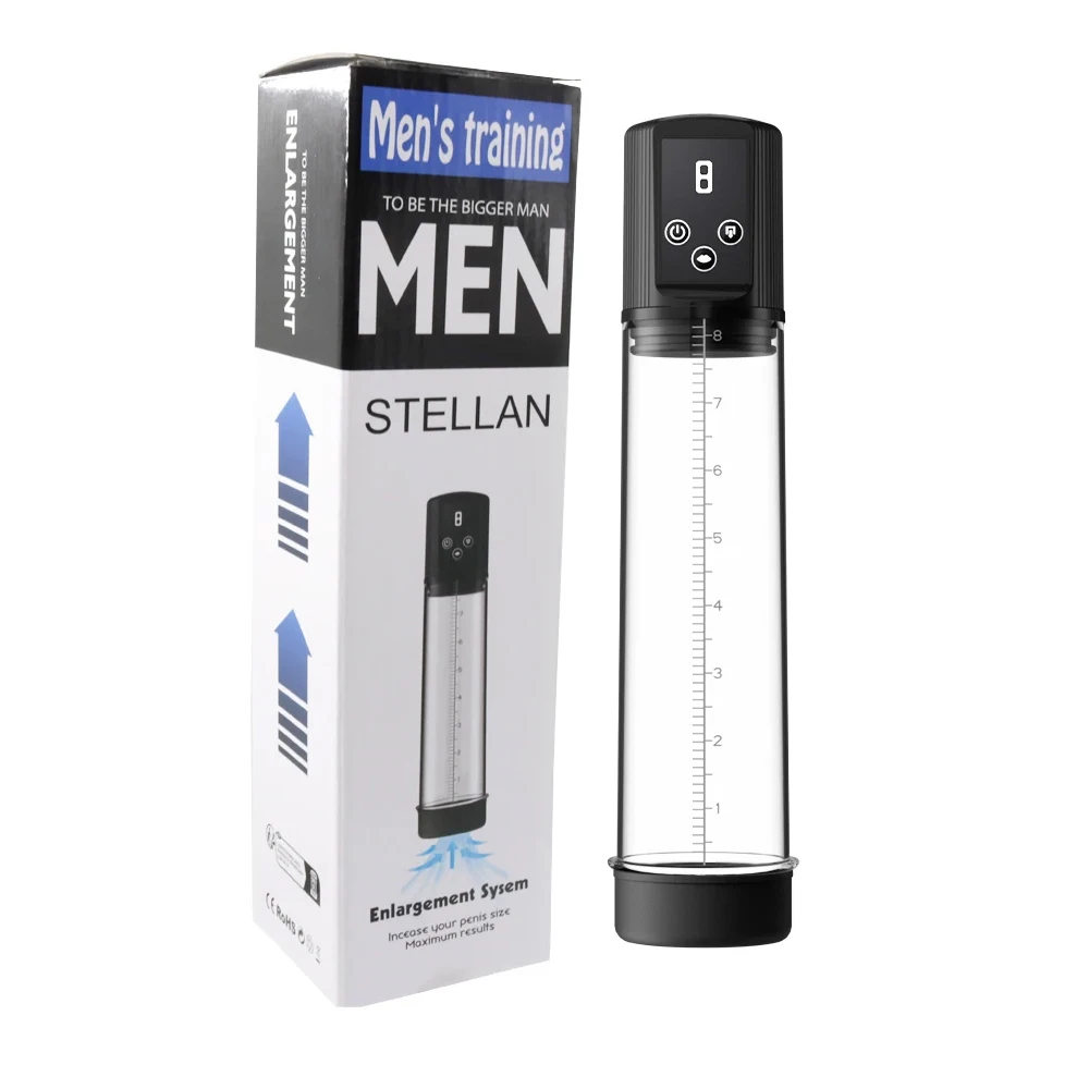 Automatic Male Masturbators Penis Vacuum Sucking Pump 9 Sucking Vibrator Penis Enlargement Enhance Delay Trainer Sex Toy for Men