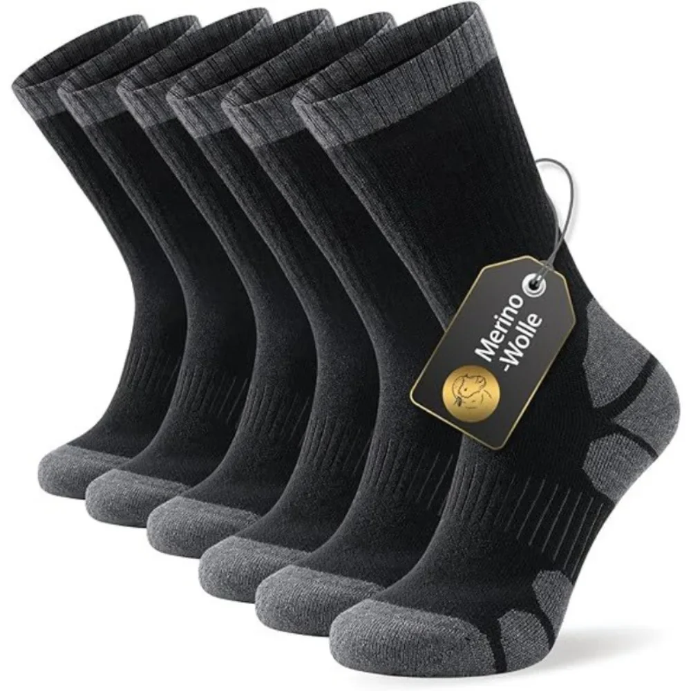 Merino Wool Socks - Warm, Soft Thermal Socks for Men - Great for Hiking And Winter