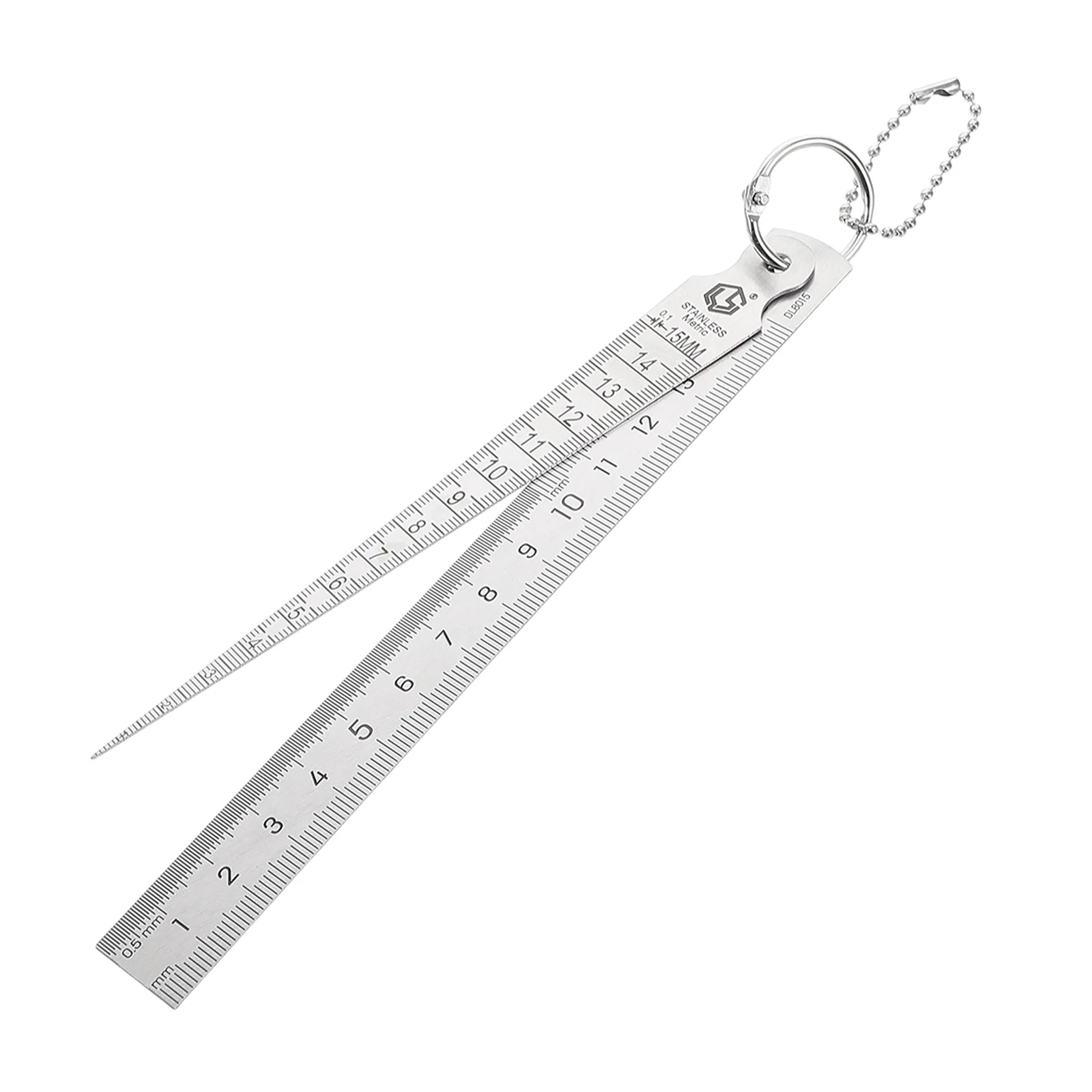 

Car Gap Measuring Ruler 1-15mm Stainless Steel Thickness Gauge Feeler Gauges Automotive Accessories Precision Tool