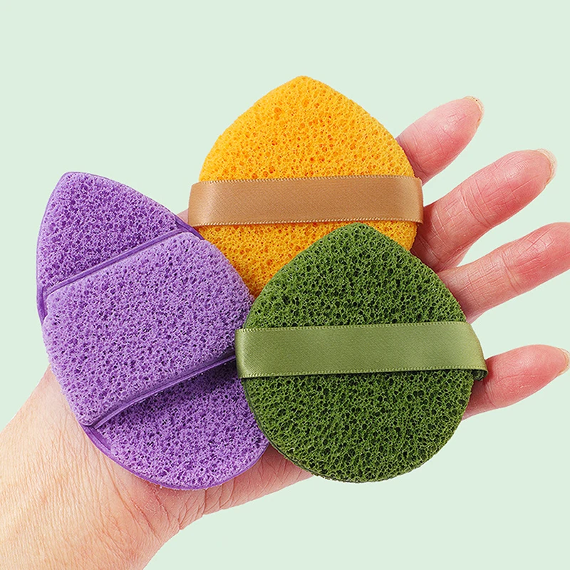 3 Stuks Reiniging Gezicht Bladerdeeg Zacht Huidvriendelijk Snel Schuimend Diep Schoon Hygiënisch Gezicht Gezicht Wassen Sponzen Gezichtsverzorging tool