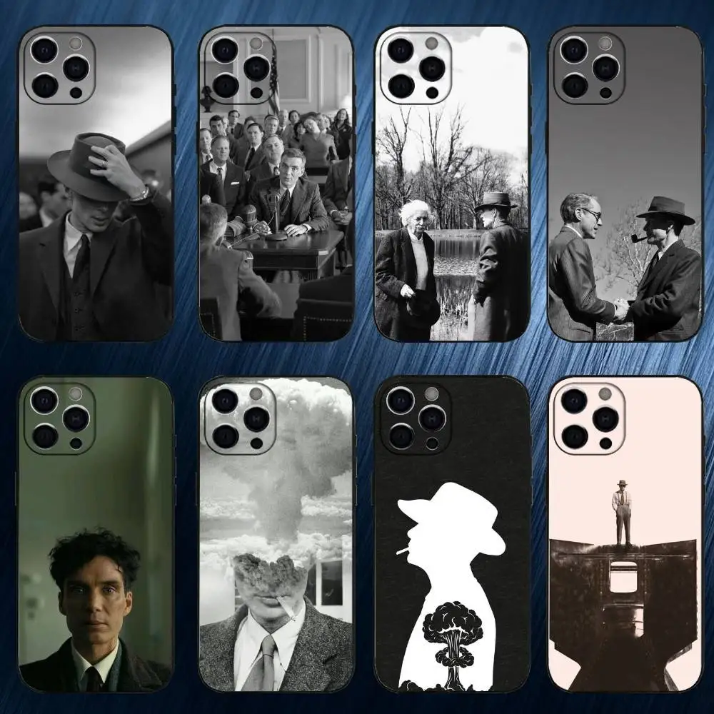 

O-Oppenheimer F-Film COOL Phone Case For iPhone 17,16,15,14,13,12,11 Plus,Pro Max, Soft Silicone Black Cover