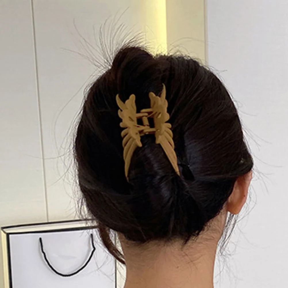 

6Pcs Minimalist Large Hair Clips for Thick Long Curly Wavy Hair Stylish Durable Plastic Accessories Women Elegant Party