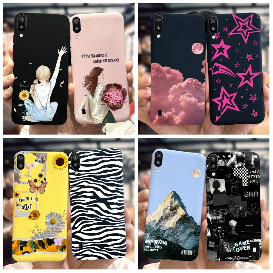 For Samsung Galaxy M10 Case SM-M105G Phone Cover Shockproof Silicone Coque For Samsung M10 M20 M30 Funda GalaxyM20 SM-M205F Case