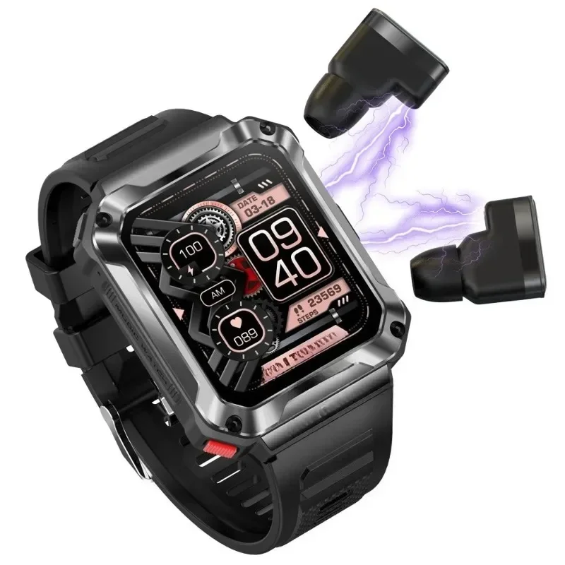 T93 recording music, smart watch, heart rate, blood oxygen, blood pressure, health detection, exercise, call, smart watch