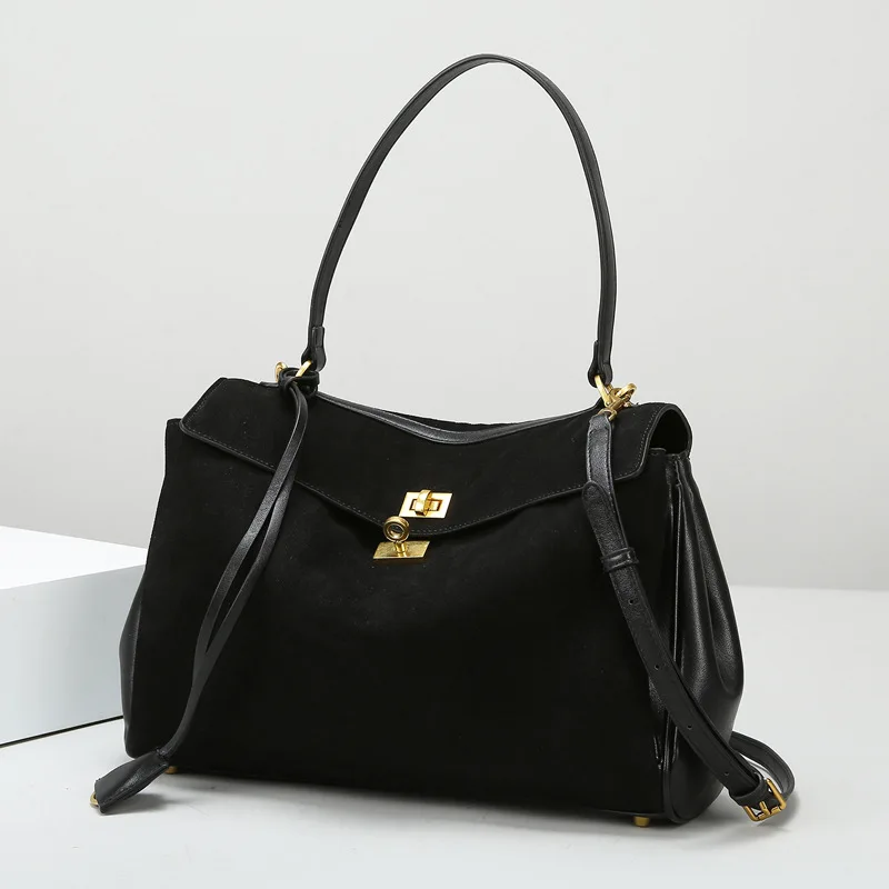 

2025 Luxury Brand Rodeo Woman Bags Tote Premium Soft Leather Handbag Fashion Travel Crossbody Bag For Women Business Briefcase