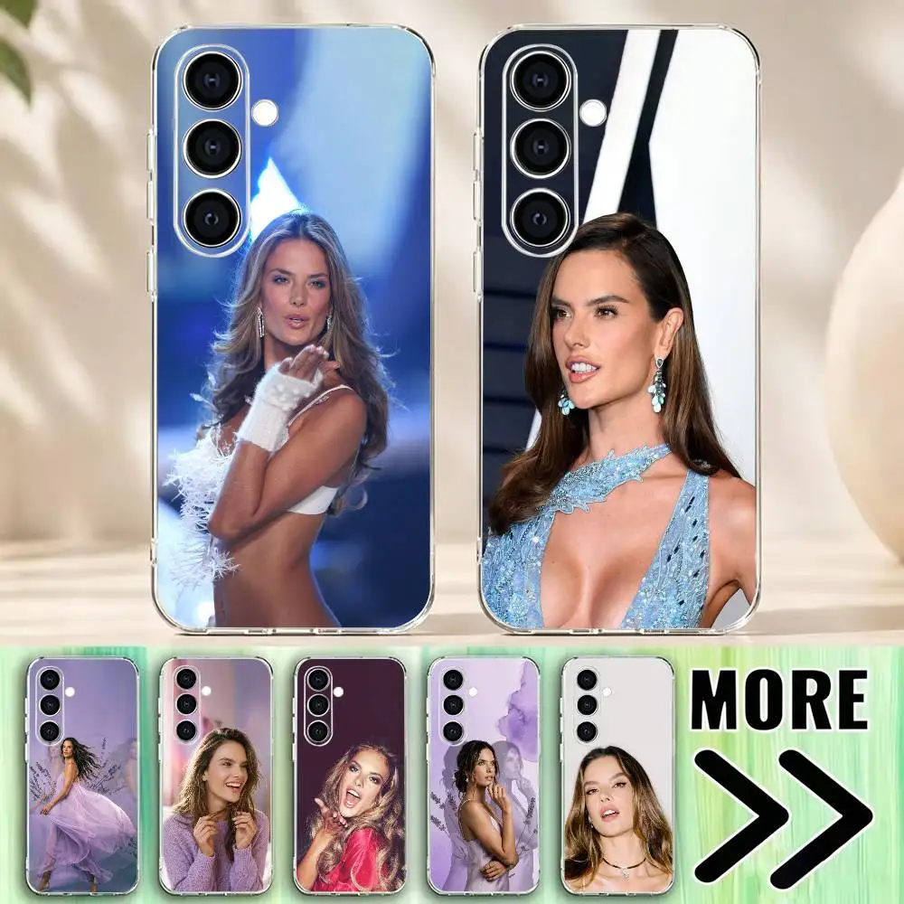 Чехол для телефона supermode AA A-Alessandra Ambrosio, прозрачный мягкий силиконовый чехол для Samsung A73, A72, A71, A70, A53, A52, A51