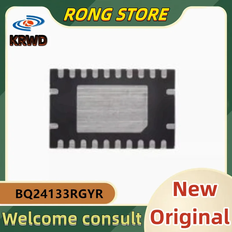 10PCS BQ24133 New and Original Chip IC BQ24133RGYR QFN-24 1.6 mhz synchronous switching mode lithium battery charger chip