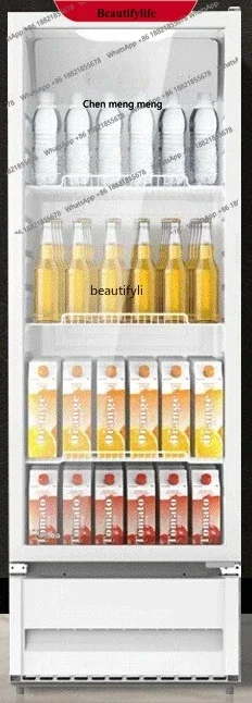 

A01 Витрина для напитков Холодильная морозильная камера Шкаф для хранения свежести Коммерческая вертикальная морозильная камера с воздушным охлаждением Маленькая холодильная камера