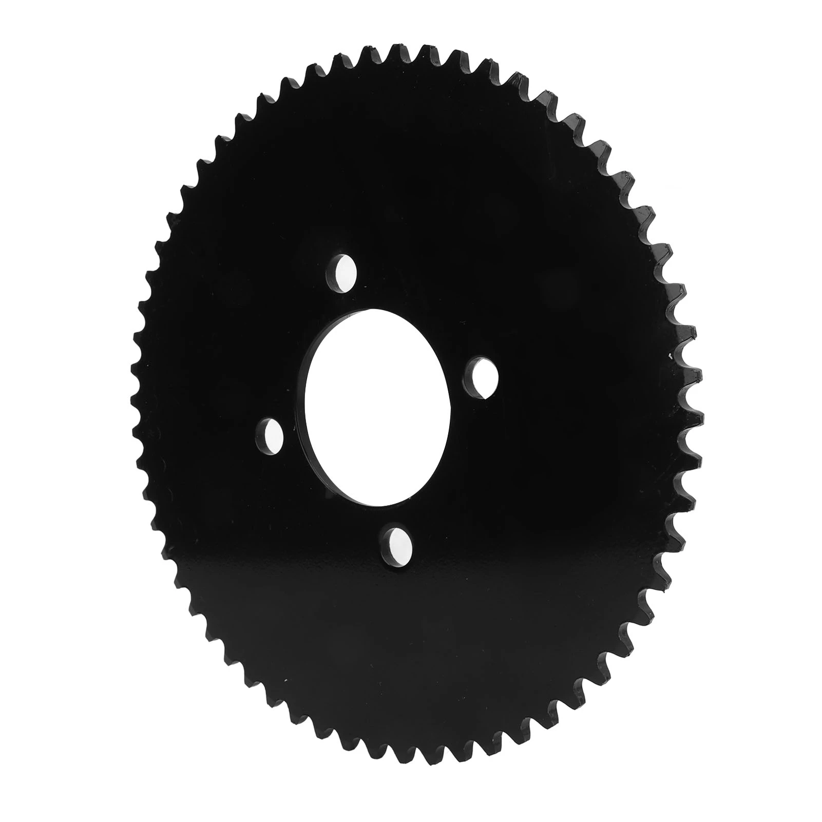 65 Teeth 35 Chain Rear Sprocket Carbon Steel 4 Holes 60T Rear Sprocket for DIY Go Karts Light Motorcycles Beach Bikes